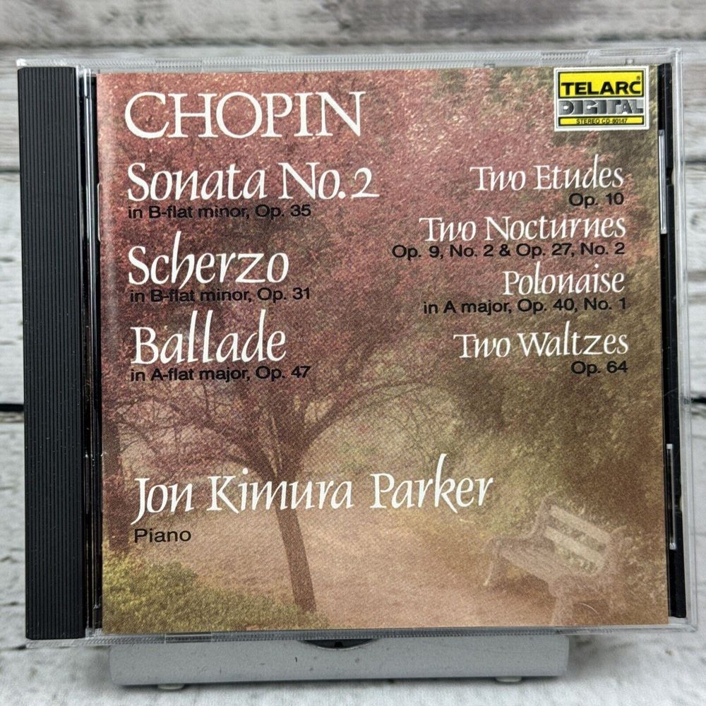 Chopin: Scherzo/Ballade/Etudes/Nocturnes; Jon Kimura Parker -‎ [CD 1988]